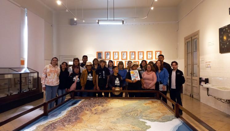 Visita de la escuela rural n.° 228 de la Rioja