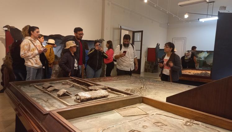 Visita de la escuela rural n.° 228 de la Rioja