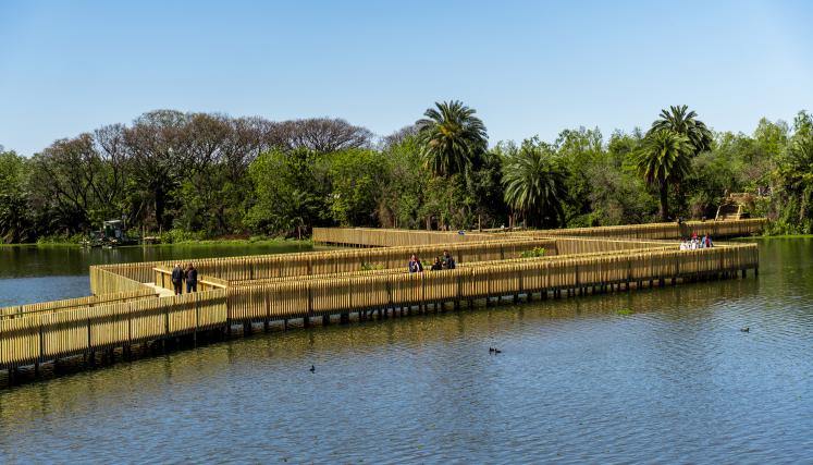 Pasarela interpretativa del Paseo de los Coipos