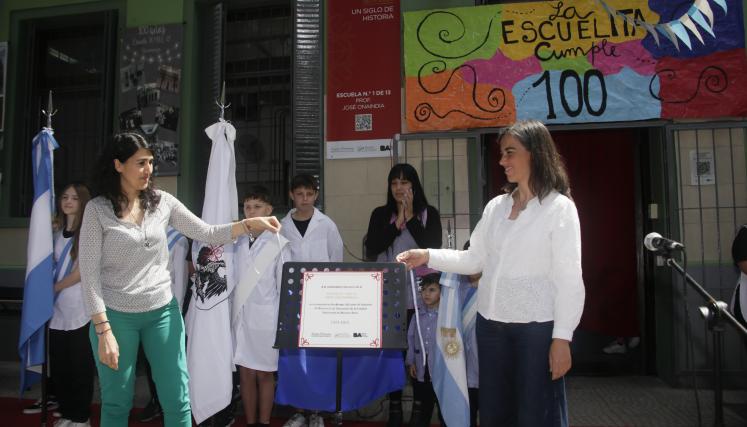 La Escuela «profesor J. Onaindia» festejó sus 100 años de historia