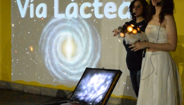 El Planetario visitó a los chicos y las chicas del Hospital de Niños «Pedro de Elizalde»