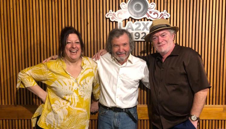 Lidia y Luis Borda con Luis Tarantino