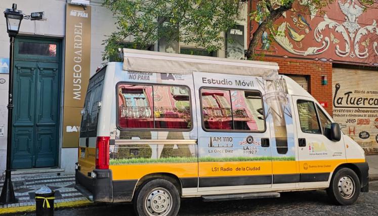 Estudio Móvil en el Museo Casa Carlos Gardel