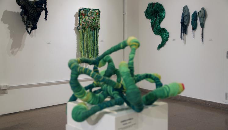Genealogías del verde. Arte textil