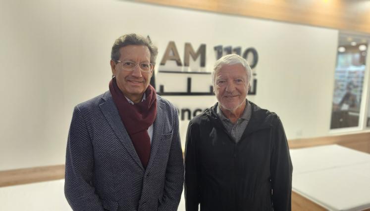 Carlos Ares recibió a Ceferino Reato