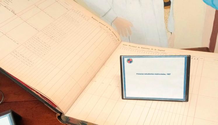 Reinaguración del museo escolar del Liceo N.° 1