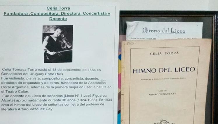 Reinaguración del museo escolar del Liceo N.° 1