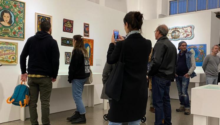 Sala Querubines, exposición Del carro al cuadro