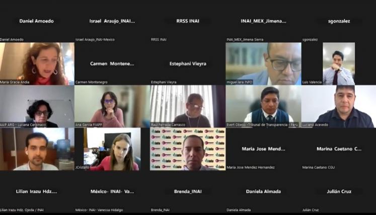 Participantes Taller Virtual