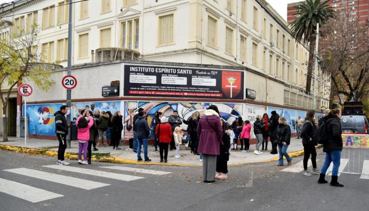 Intersección de las calles Gómez de Fonseca y Avellaneda en la actualidad. 