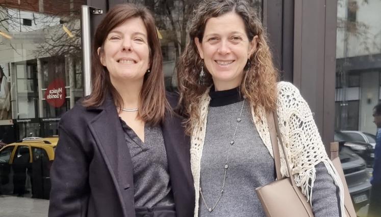 Encuentro de la titular del OGDAI y de la fiscal adjunta de la FIA