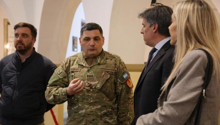 Nuevas autoridades del Regimiento de Infantería 1