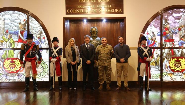 Nuevas autoridades del Regimiento Infantería 1