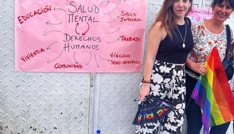 Unidad Sanitaria Movil en la Marcha del Orgullo