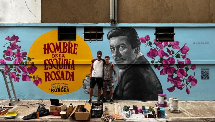 Murales en Villa Santa Rita