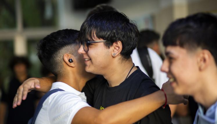 Inicio de clases de secundaria 