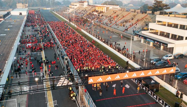 Por primera vez, el running copó el Autódromo de la Ciudad