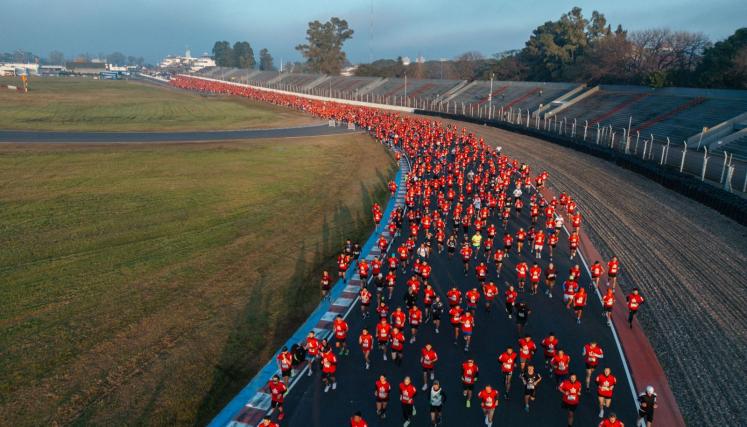 Por primera vez, el running copó el Autódromo de la Ciudad