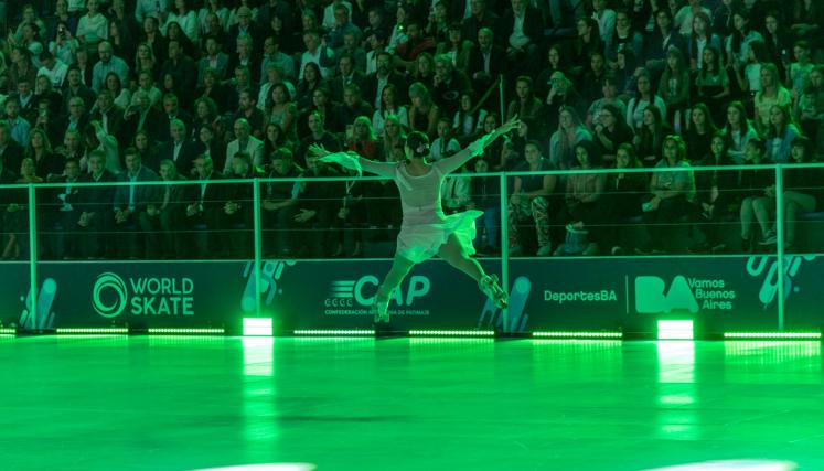 Termina en el Parque Olímpico el Campeonato Panamericano de Patinaje Artístico