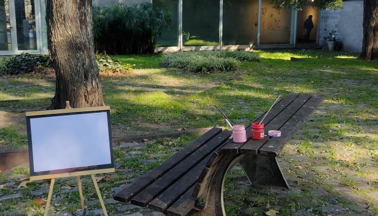 jardín del museo sívori