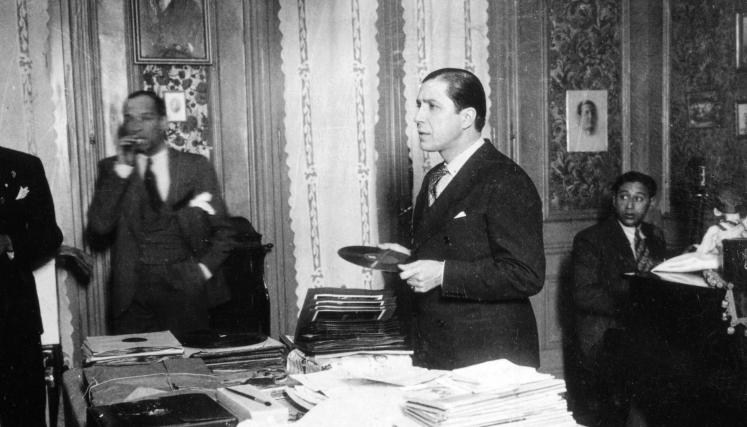 Carlos Gardel y guitarristas