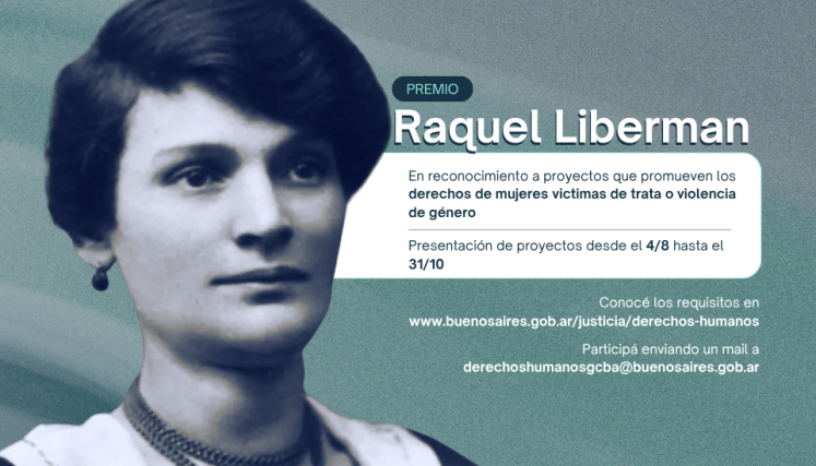 Premio Raquel Liberman 2025