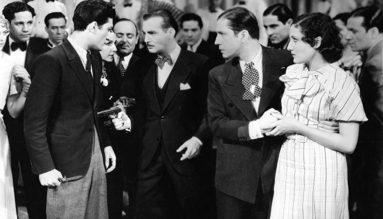 Film Cuesta Abajo (1935), film protagonizado por Carlos Gardel.