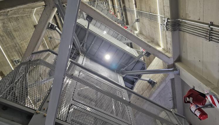 Escaleras del mirador