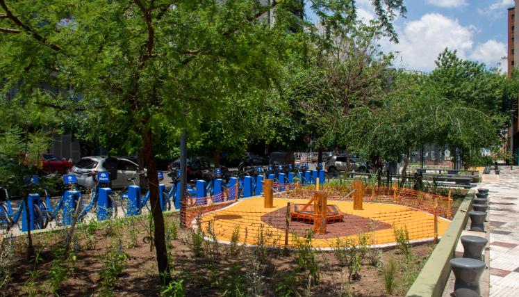 Plazoleta José Bonifacio y Del Barco Centenera