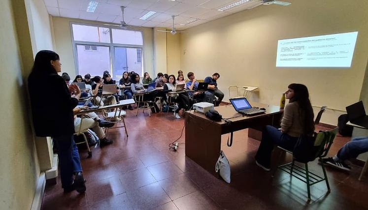 Capacitación en una universidad