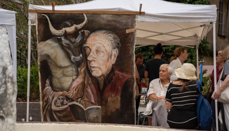 Plaza Jorge L. Borges