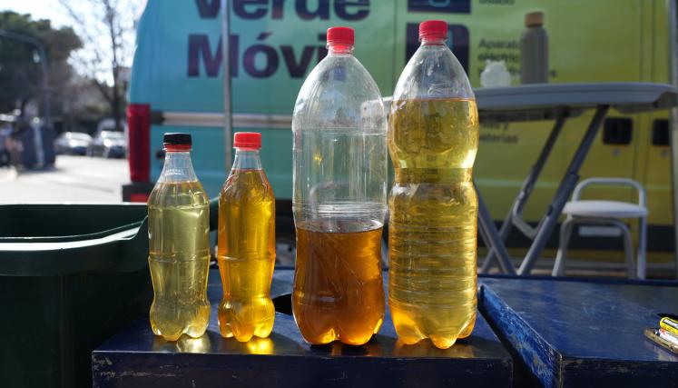 La Ciudad recibe aceite cocina usado