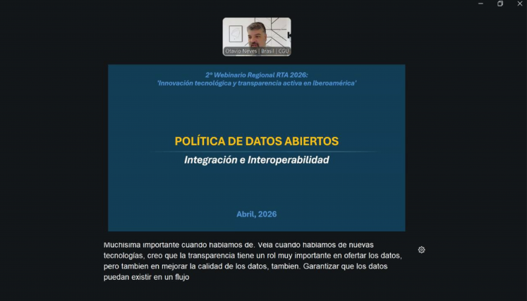 2do. Webinario Regional de la RTA