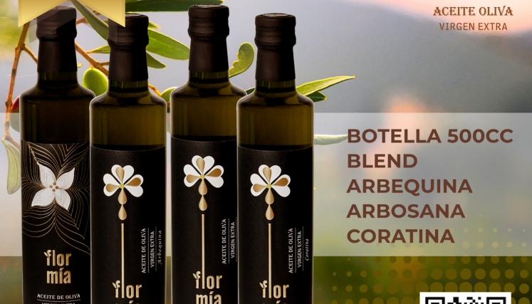 Botellas de aceite de oliva