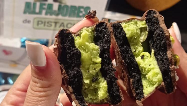 Alfajor de pistacho