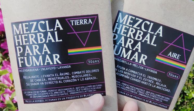 Las Diversas Mezcla herbal para fumar