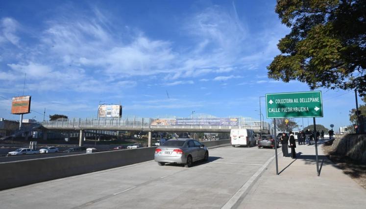 Avanza la nueva Autopista Dellepiane: la Ciudad construyó cuatro puentes y habilitó la colectora Norte