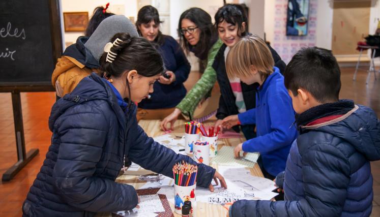 taller literario para niños en el museo saavedra