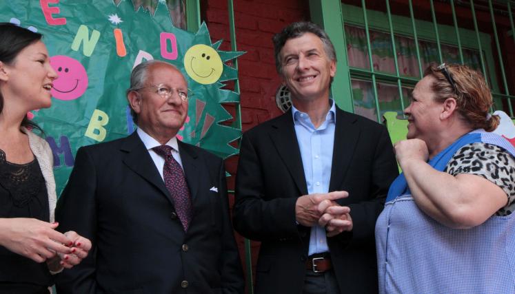 Macri estuvo acompañado por la Ministra de Desarrollo Social, Carolina Stanley. Foto: Sandra Hernández/GCBA.