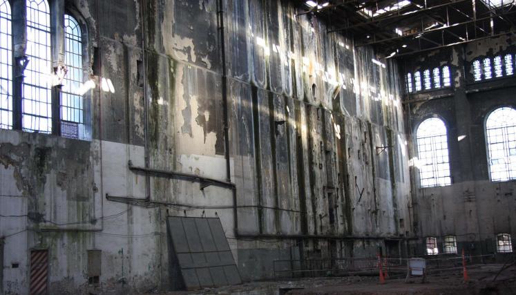 Así estaba el edificio de la ex Compañía Italo Argentina de Electricidad antes de su remodelación. Foto: Sandra Hernández/GCBA.