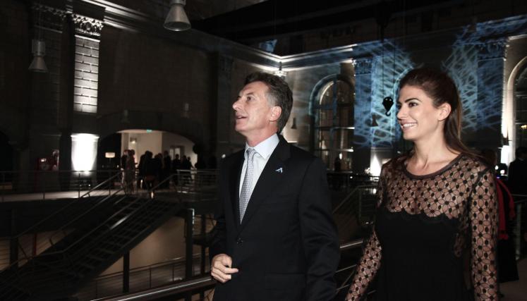 El Jefe de Gobierno porteño, junto a su mujer Juliana Awada, inaguró la Usina del Arte, en el barrio de la Boca.-  Foto Nahuel Padrevecchi-gv/GCBA.- 