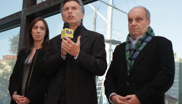  El jefe de Gobierno porteño, Mauricio Macri, presentó hoy el programa “Viví la Ciudad como Turista”.  Foto Nahuel Padrevecchi-gv/GCBA.