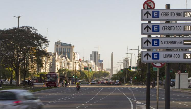 Sistema inteligente de tránsito.Foto: archivo web GCBA.