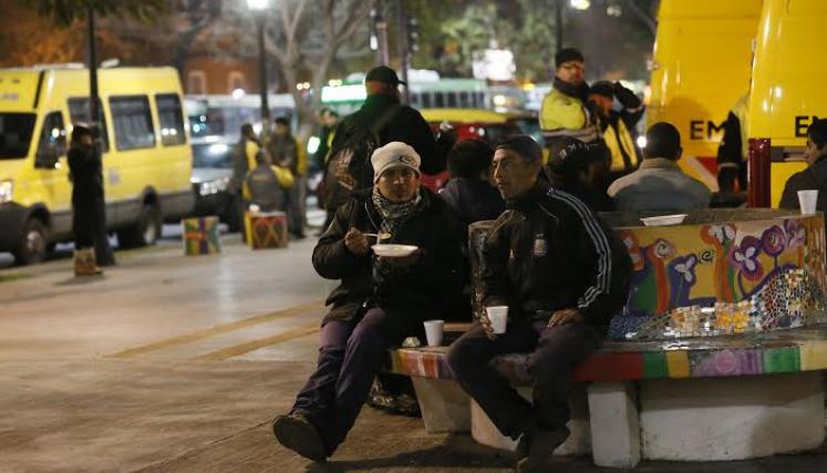 Los refugios de la Ciudad permanecen abiertos las 24 horas. Foto: Programa Buenos Aires Presente