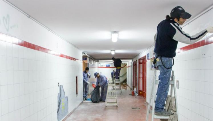 Transformamos la estación Ministro Carranza con obras de mejoras                 Foto: SBASE