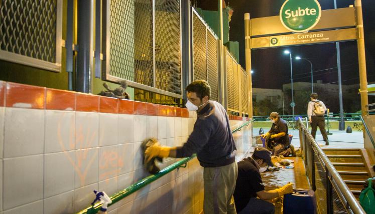 Transformamos la estación Ministro Carranza con obras de mejoras                 Foto: SBASE