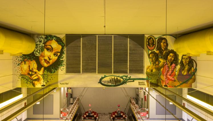 La estación Hospitales cumple dos años