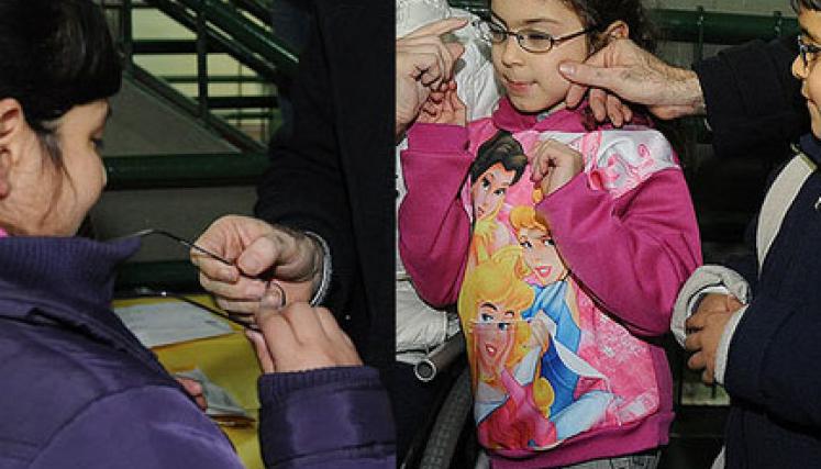 ¿A ver qué ves?, programa de Salud Visual de la Ciudad. Foto: Ministerio de Salud/GCBA.