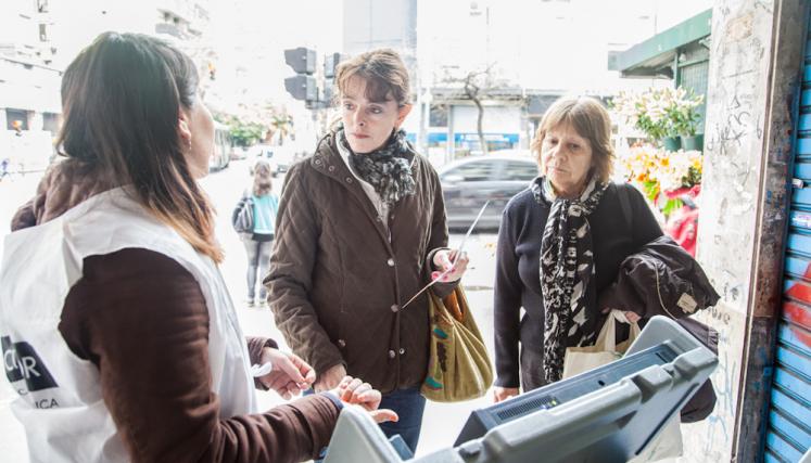 La Boleta Única Electrónica en imágenes. Foto: Estrella Herrera/GCBA.