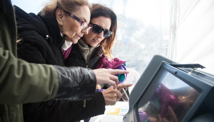 La Boleta Única Electrónica en imágenes. Foto: Estrella Herrera/GCBA.